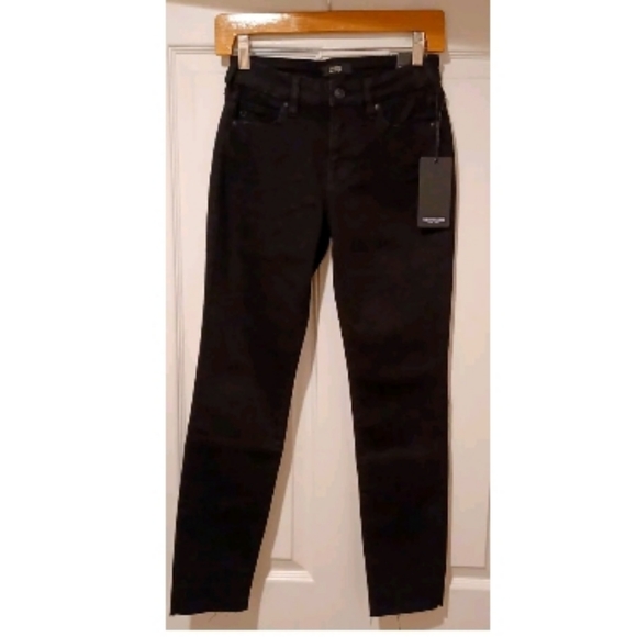 TRUE RELIGION COLETTE SLIM STRAIGHT BLACK JEANSTa - Picture 6 of 14